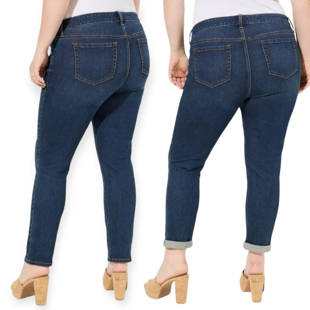 Torrid boyfriend fit jeans size 30 - Picture 10 of 10